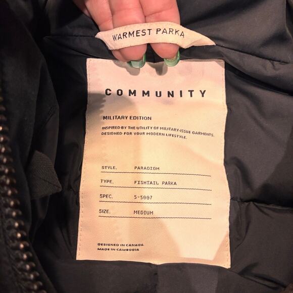 Aritzia parka with Fur Trim - Picture 6 of 10